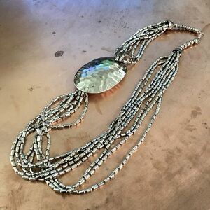 Vintage Silver multi-strand Necklace